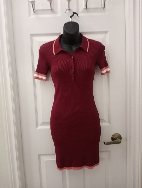 Sunday Best Dresses & Skirts - SUNDAY BEST stretchy Ribbed Dress